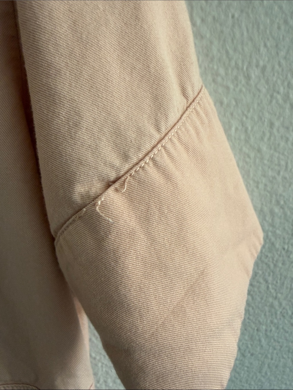 Madewell Peach Button-Front Jumpsuit - Picture 4 of 7
